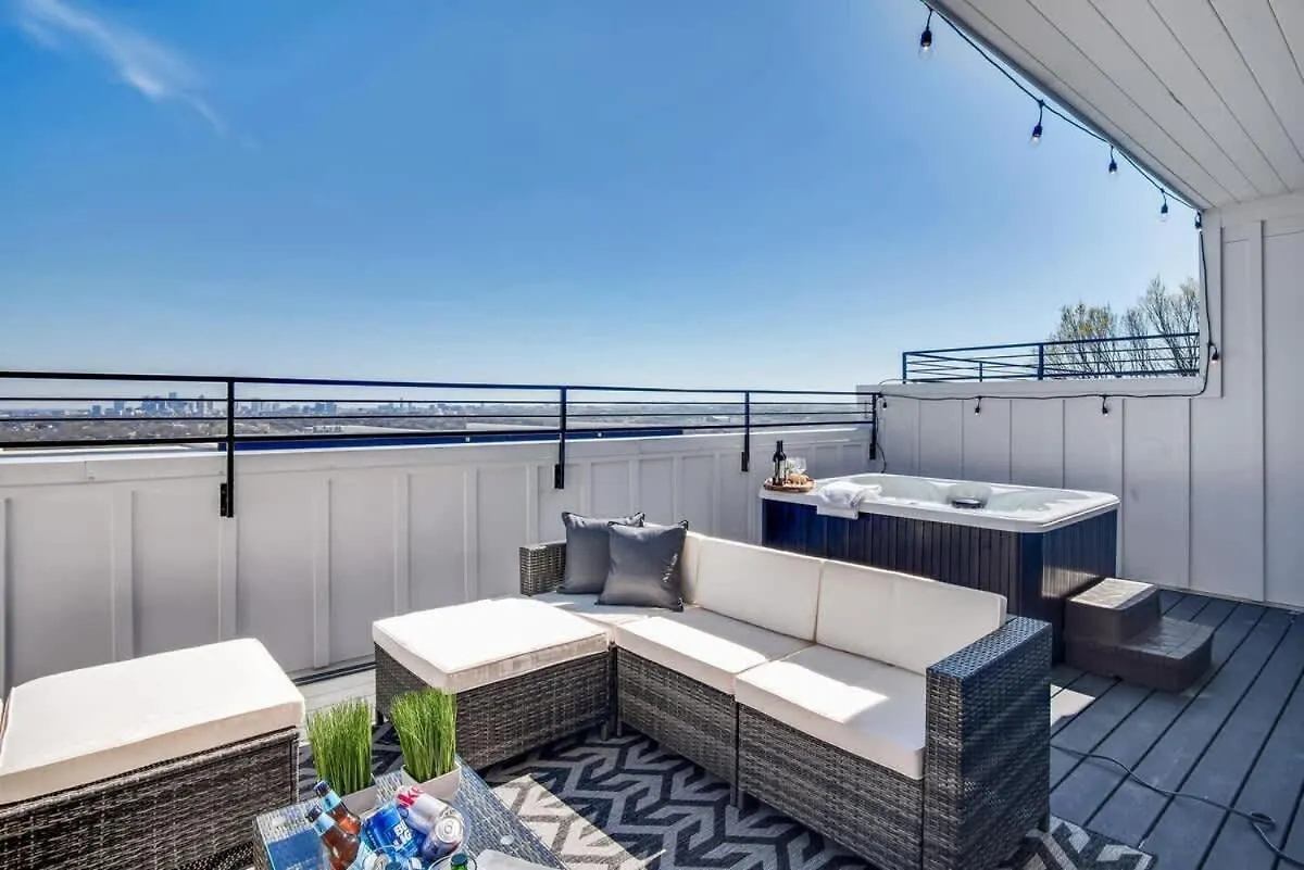 Holiday home Side By Side Nash Homes - Relaxing Rooftop Patios Nashville United States