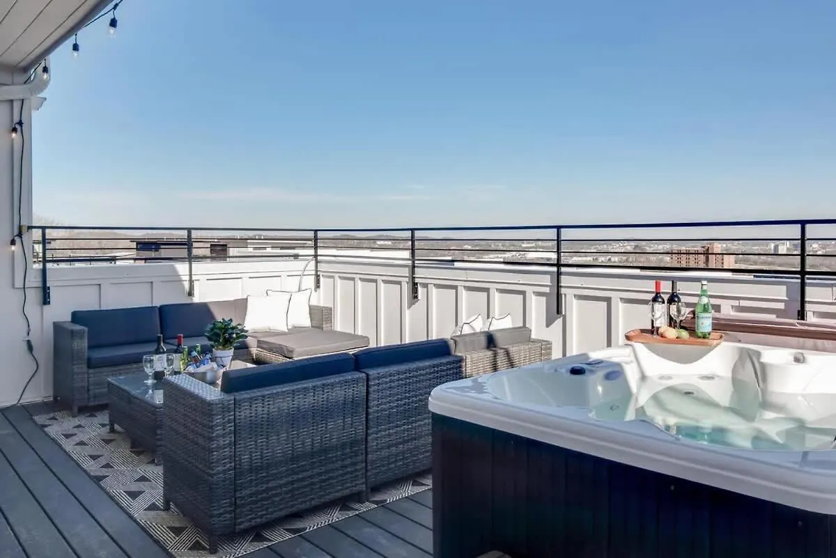 Side By Side Nash Homes - Relaxing Rooftop Patios Nashville Holiday home