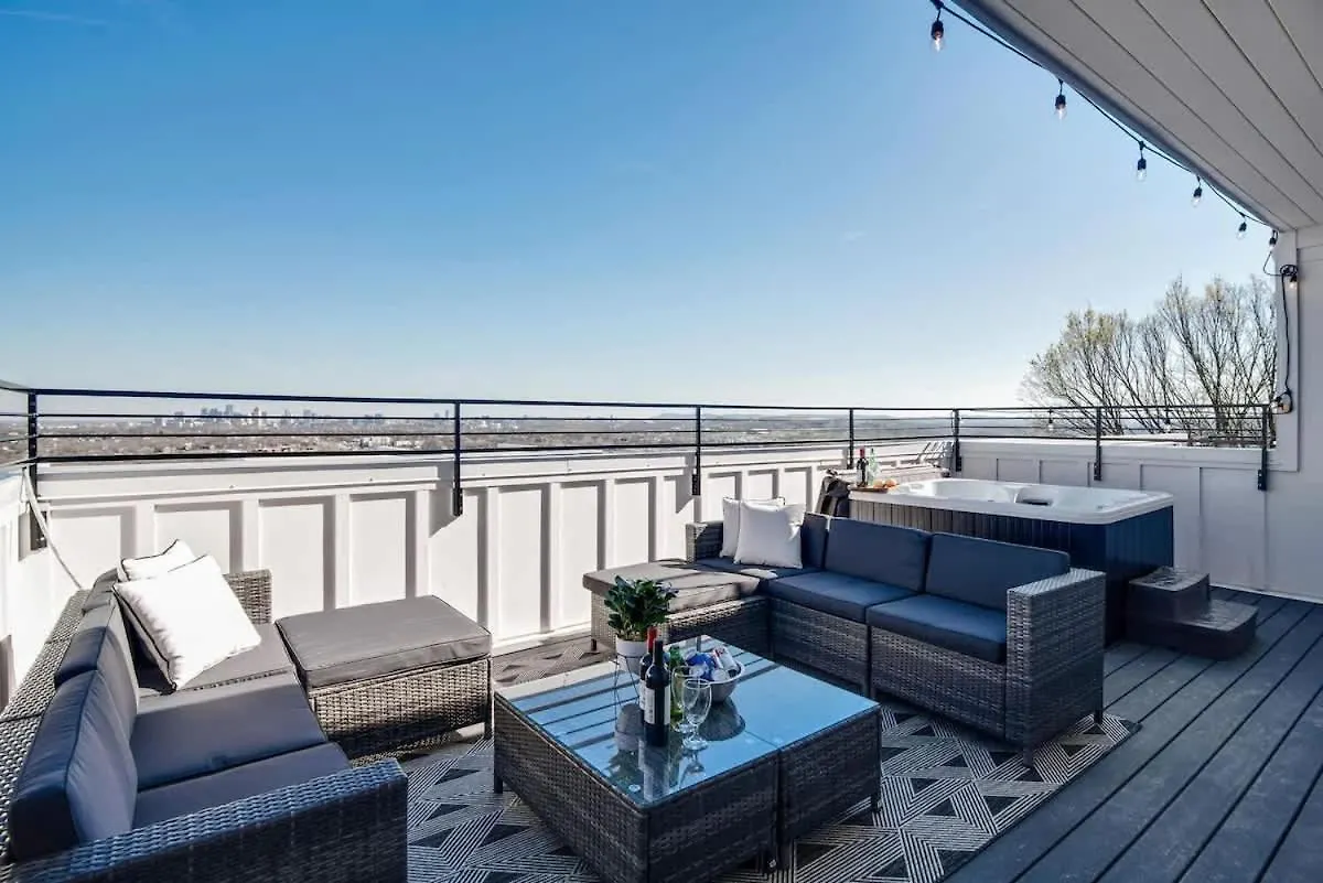 Holiday home Side By Side Nash Homes - Relaxing Rooftop Patios Nashville